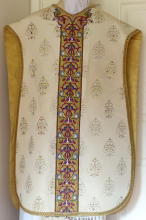 White Roman Vestment